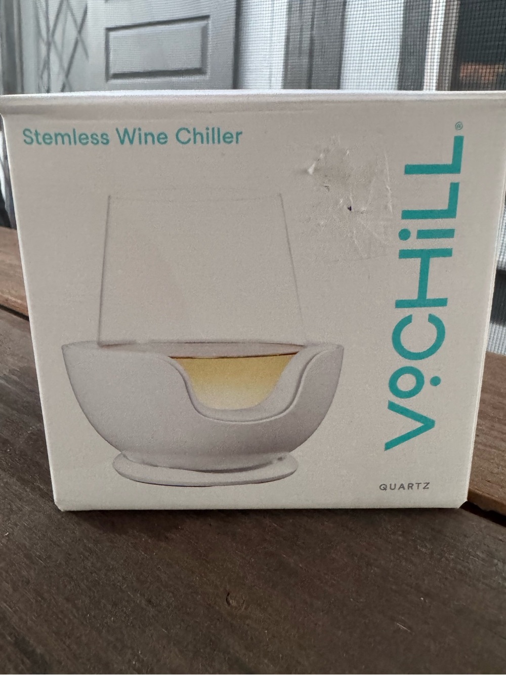 VoCHiL Stemless Wine Chiller — White